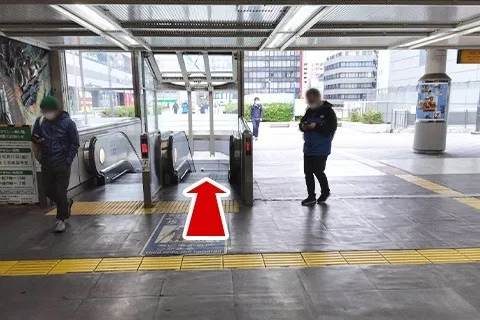 JR田町駅からの道案内2