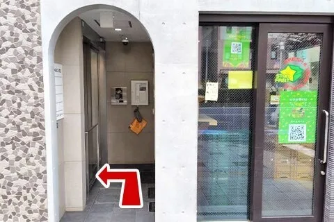 JR田町駅からの道案内8