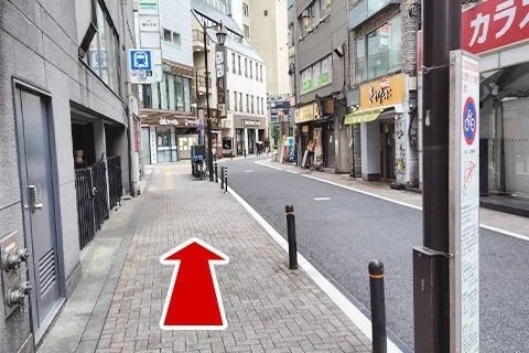 JR田町駅からの道案内5